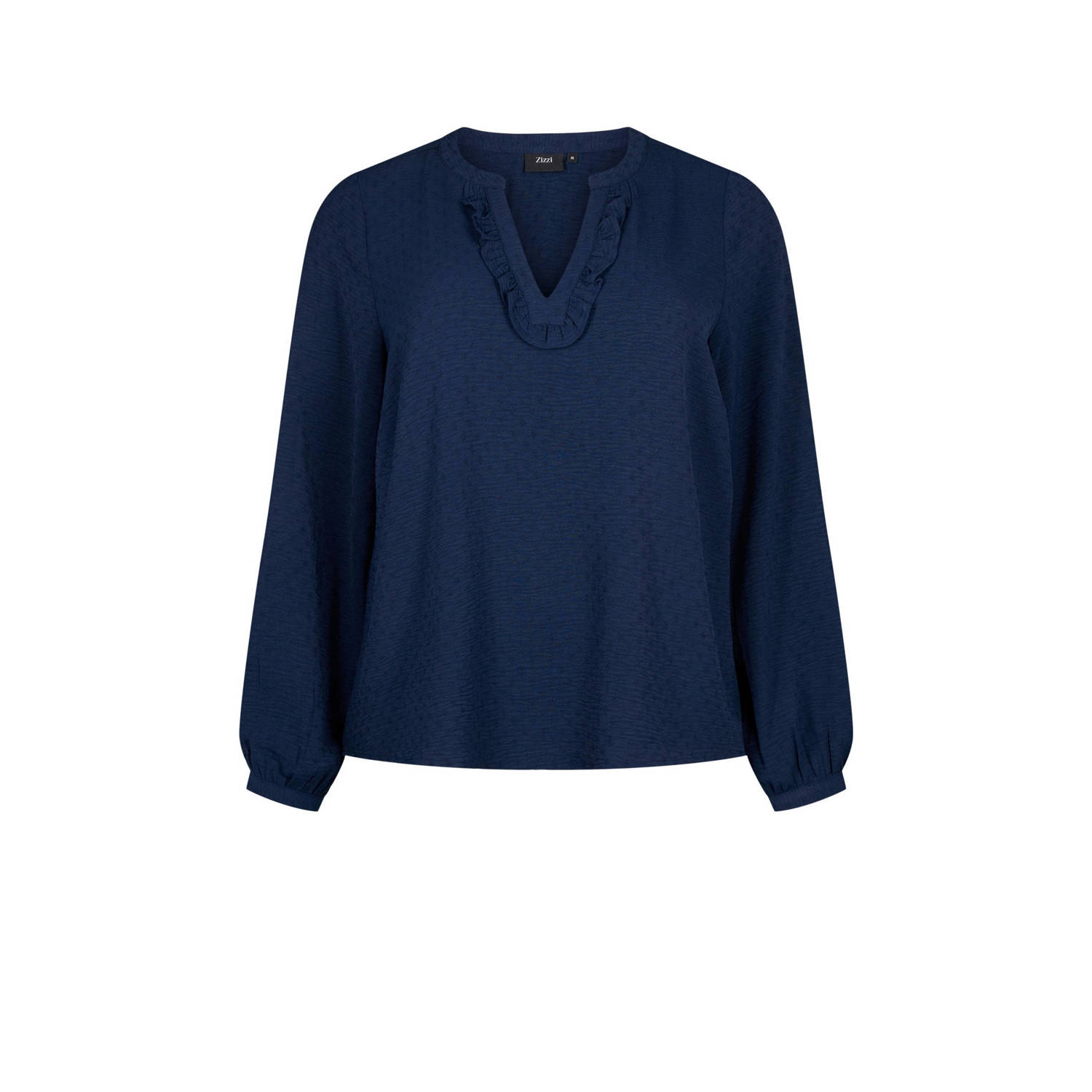 Zizzi top donkerblauw