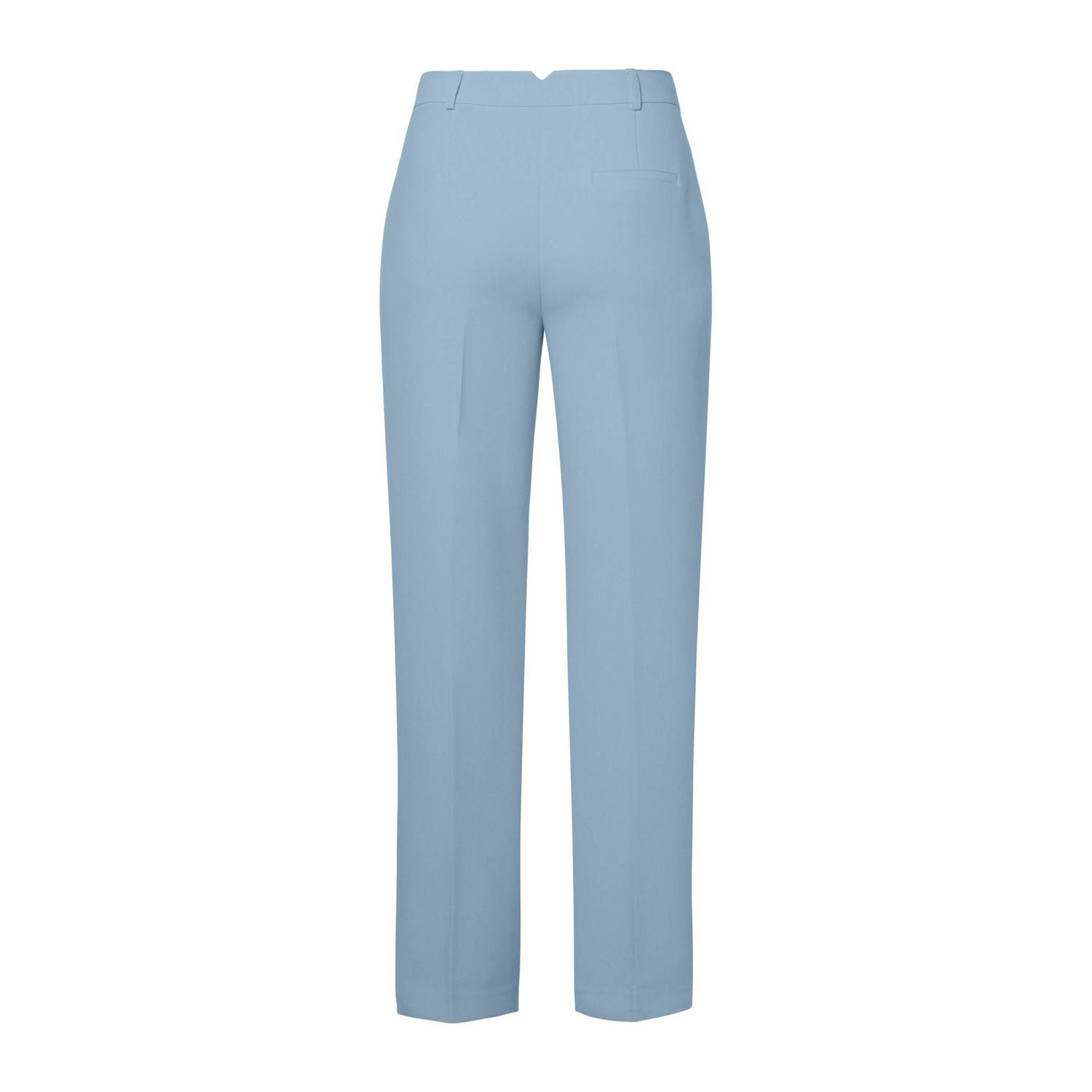 Beaumont slim fit pantalon lichtblauw