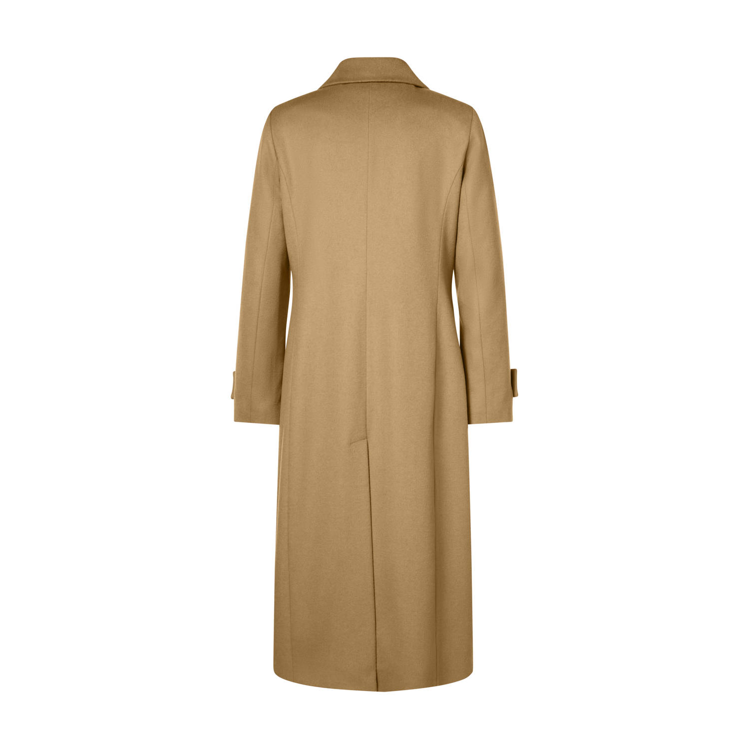 Beaumont jas met wol camel