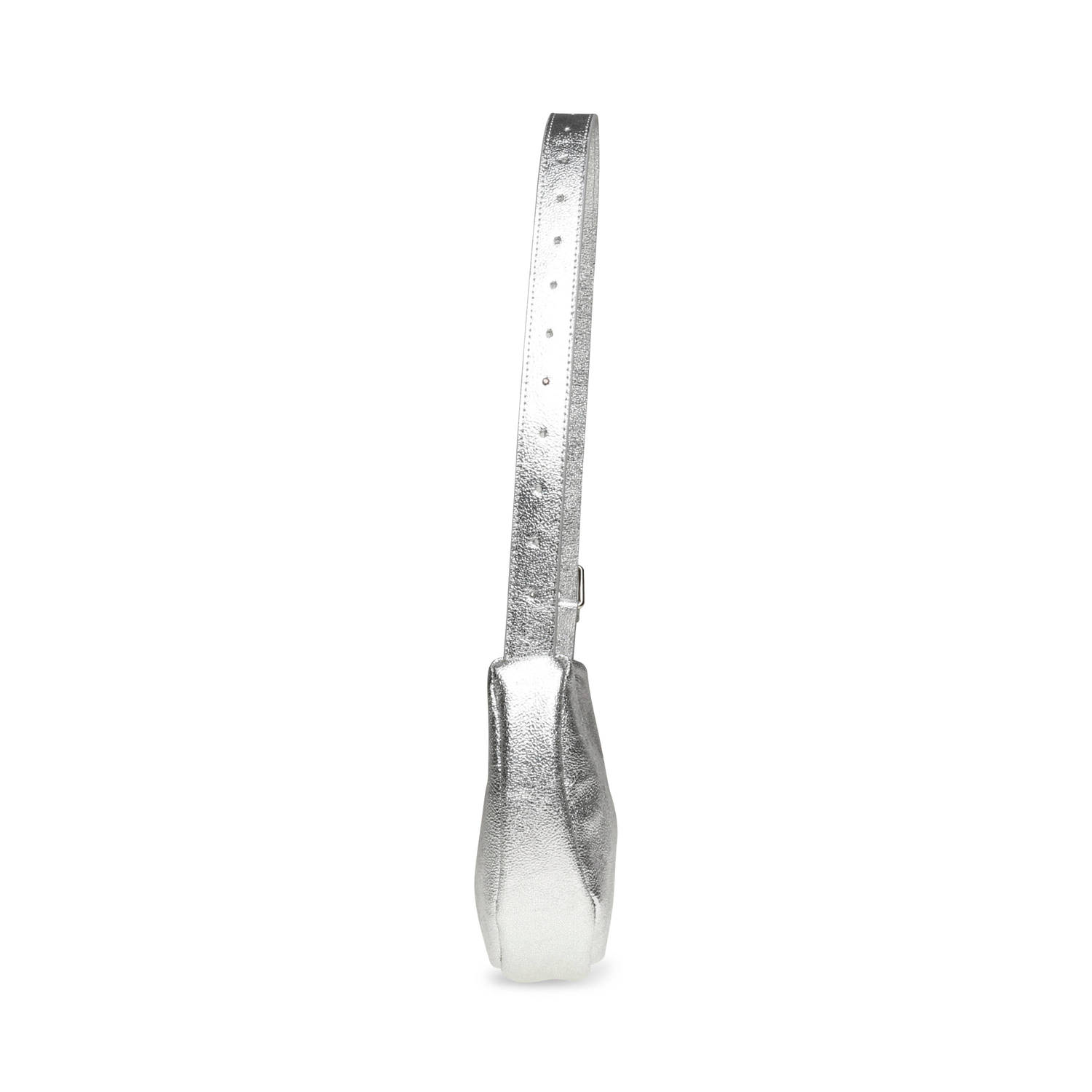 Steve Madden metallic schoudertas Bvesna zilverkleurig