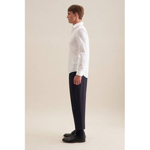 Seidensticker slim fit overhemd wit afbeelding