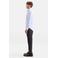 Seidensticker slim fit overhemd  blauw