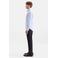 Seidensticker slim fit overhemd lichtblauw