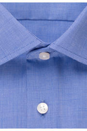 thumbnail: Seidensticker gemêleerd slim fit overhemd blauw