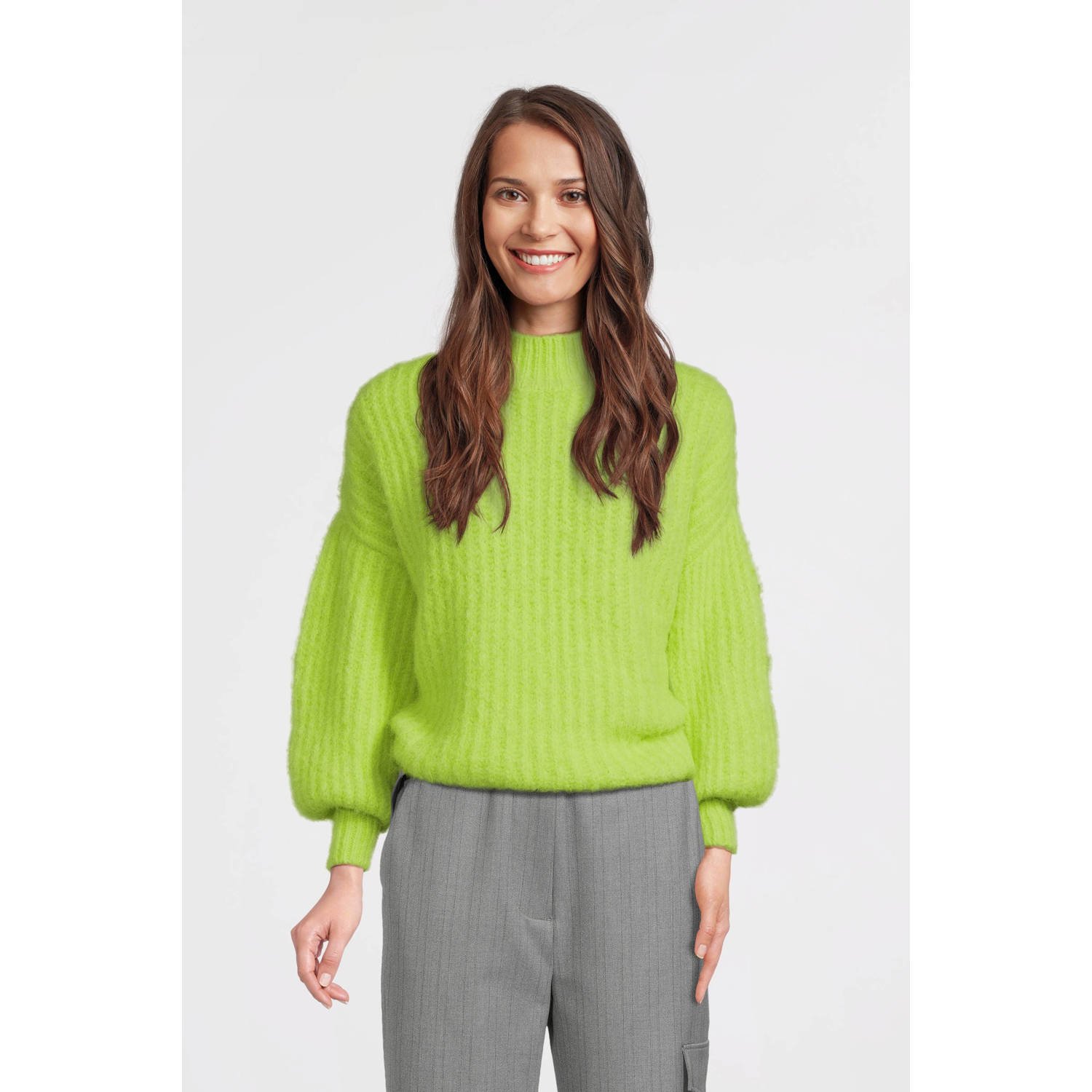 CIRCLE OF TRUST Dames Truien & Vesten Joelle Knit Lime