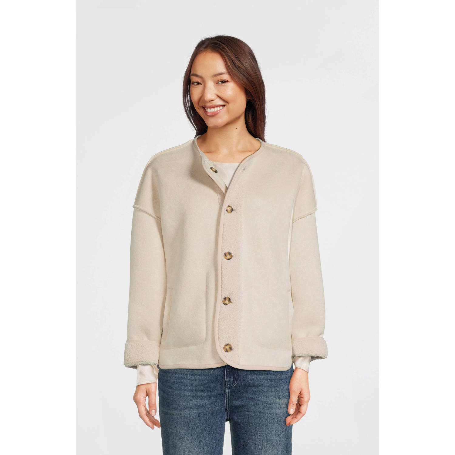 CIRCLE OF TRUST Dames Jassen Gwen Jacket Ecru