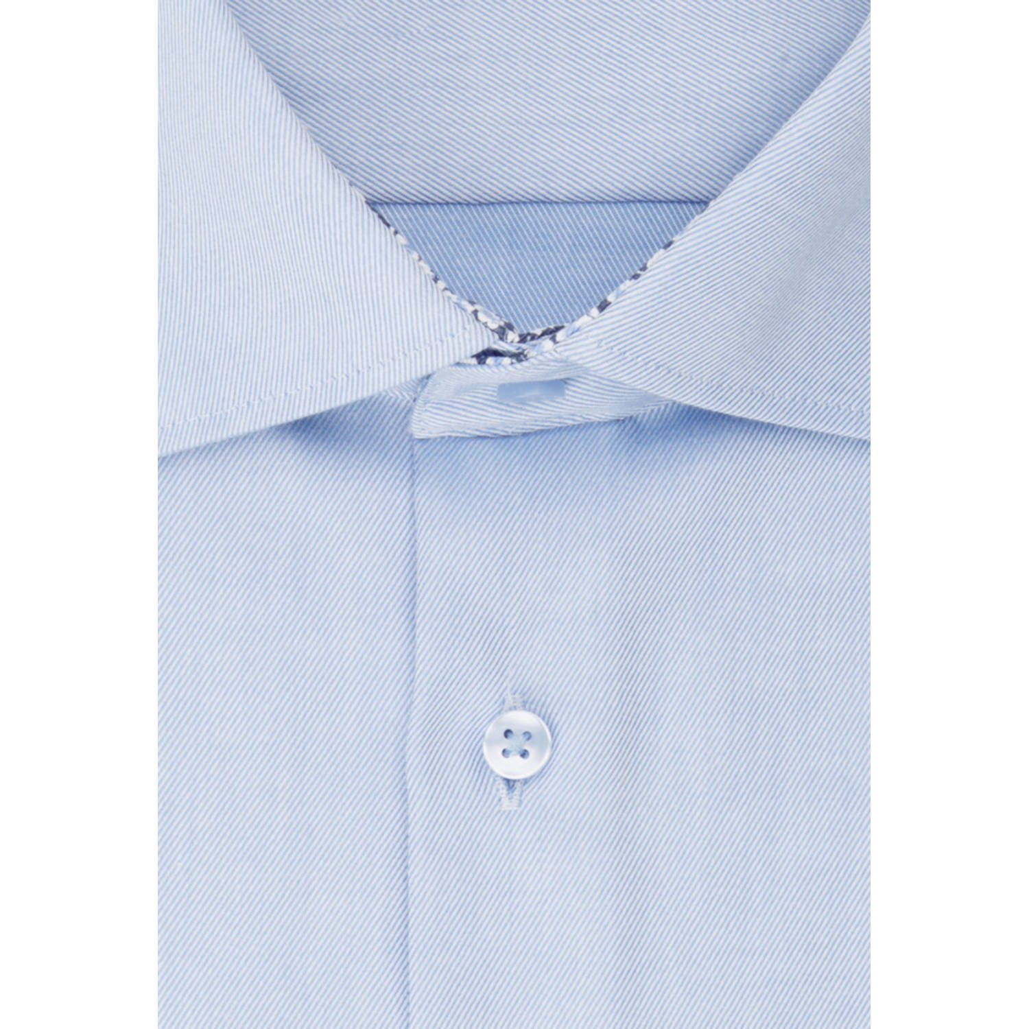 Seidensticker slim fit overhemd lichtblauw