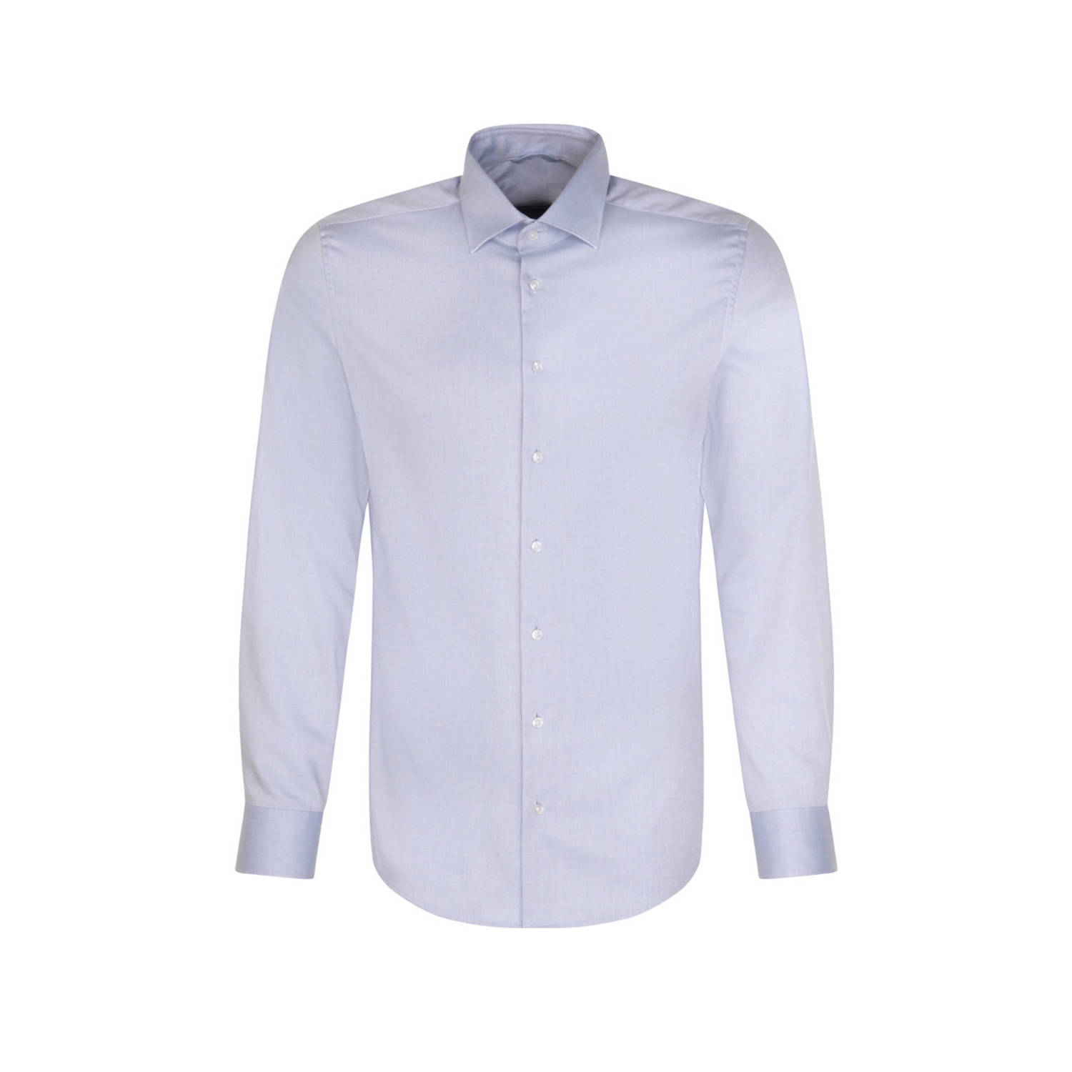 Seidensticker Slim fit zakelijk overhemd van fijn twill