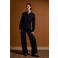 POM Amsterdam wide leg jumpsuit donkerblauw