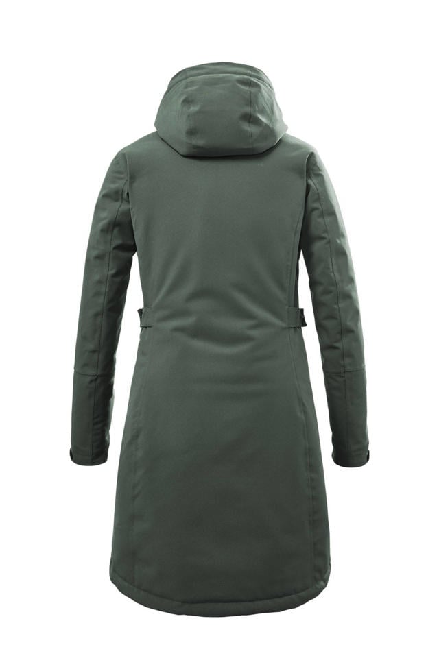 killtec Women's Functionele parka/parka met afritsbare capuchon Alisi, anthracite, 40, 32730-000 killtec Women's Functionele parka/parka met afritsbare capuchon Alisi, anthracite, 40, 32730-000