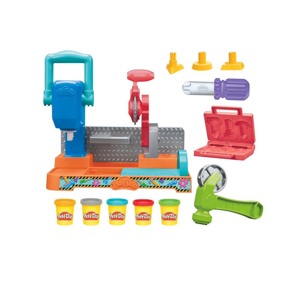 Play-Doh Stempelen en Zagen speelset