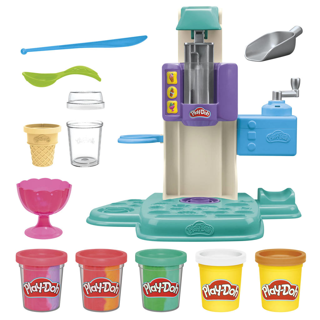 Play-Doh Rainbow Softijs speelset