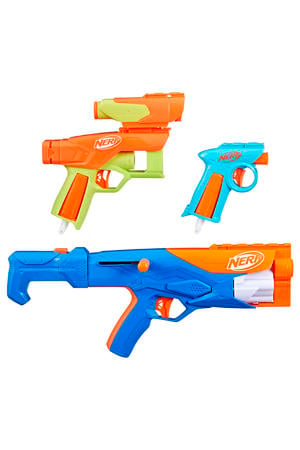 N Series Gear Up Pack, 3x Blasters, 18 Nerf N1 Darts Alleen voor de Nerf N Series Blasters