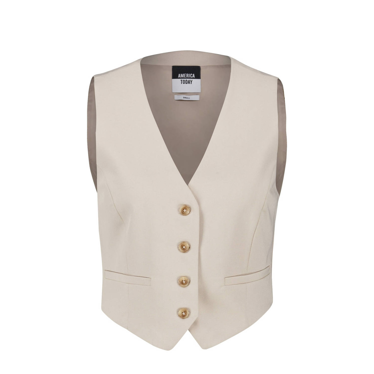 America Today gilet beige