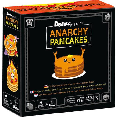 Zygomatic Board Game Studio Dobble Anarchy Pancakes kaartspel afbeelding