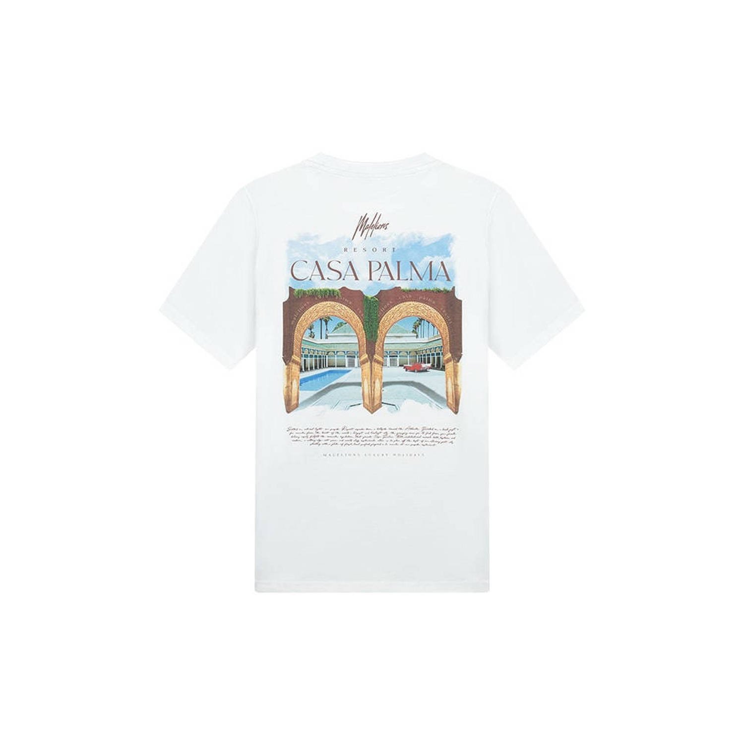 Malelions T-shirt white