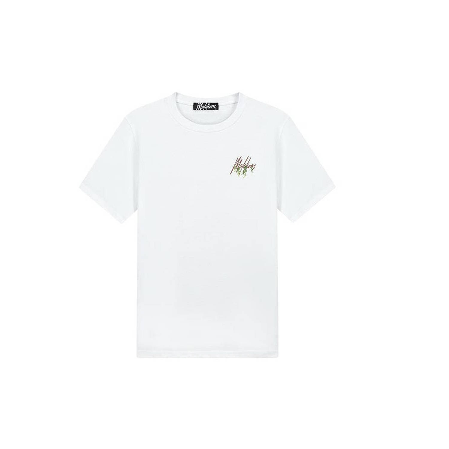 Malelions T-shirt white