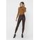 ONLY coated legging ONLCOOL donkerbruin