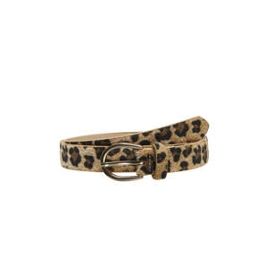riem ONLROMY met panterprint bruin