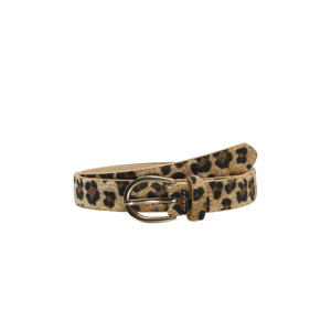 riem ONLROMY met panterprint bruin