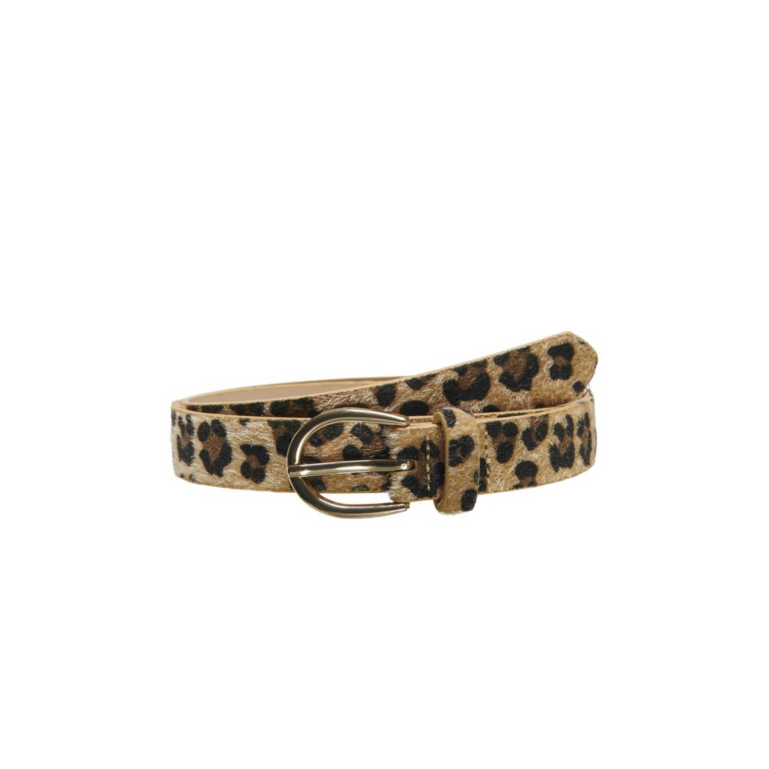 ONLY riem ONLROMY met panterprint bruin