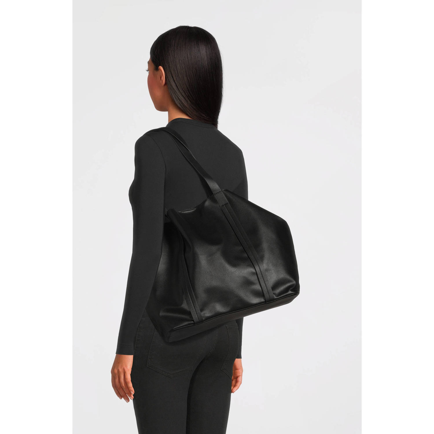 ONLY shopper ONLLANA zwart