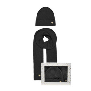 giftbox muts + sjaal ONLAVERY zwart