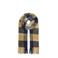 ONLY geruite sjaal ONLDANNA donkerblauw/geel
