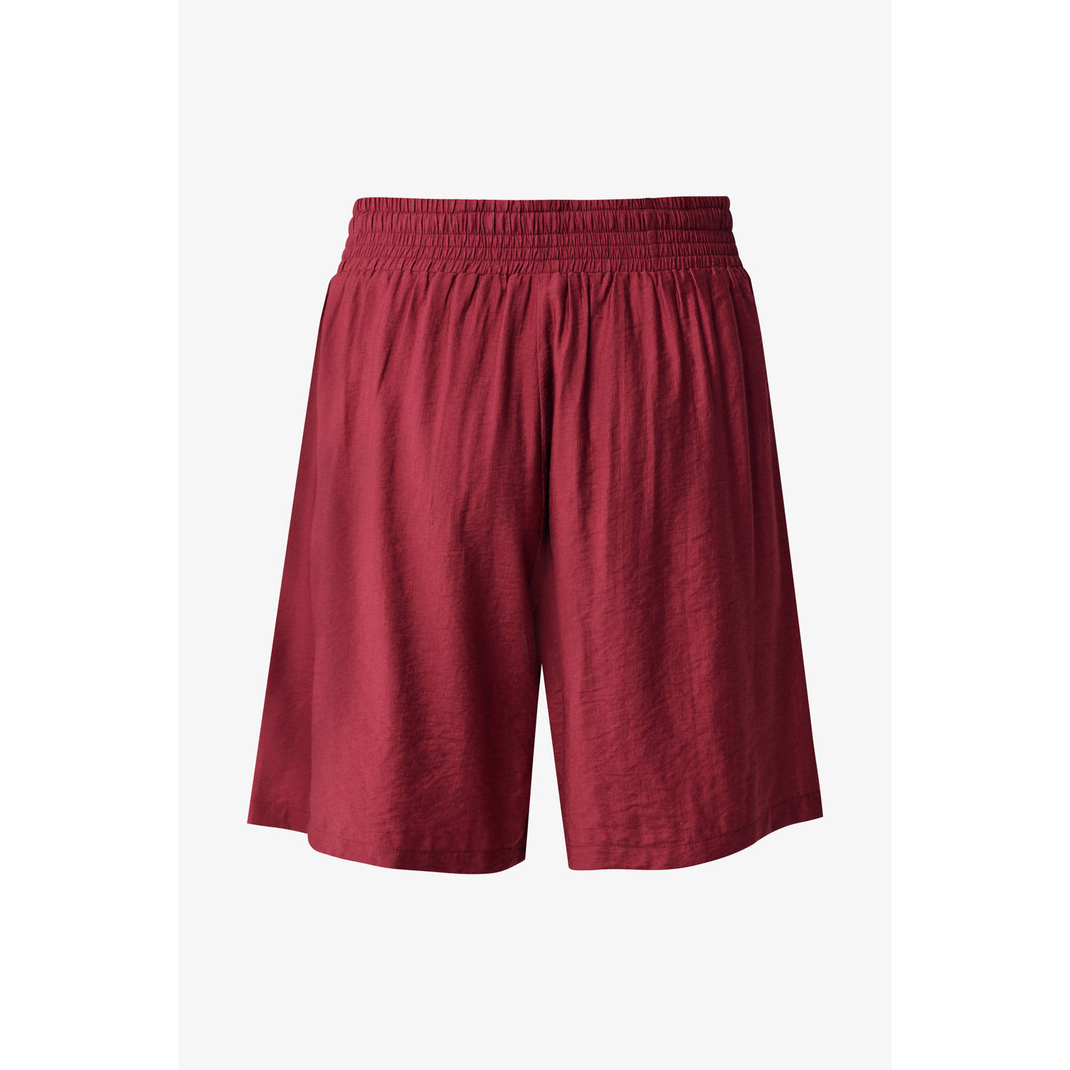 Mexx loose fit short donkerrood