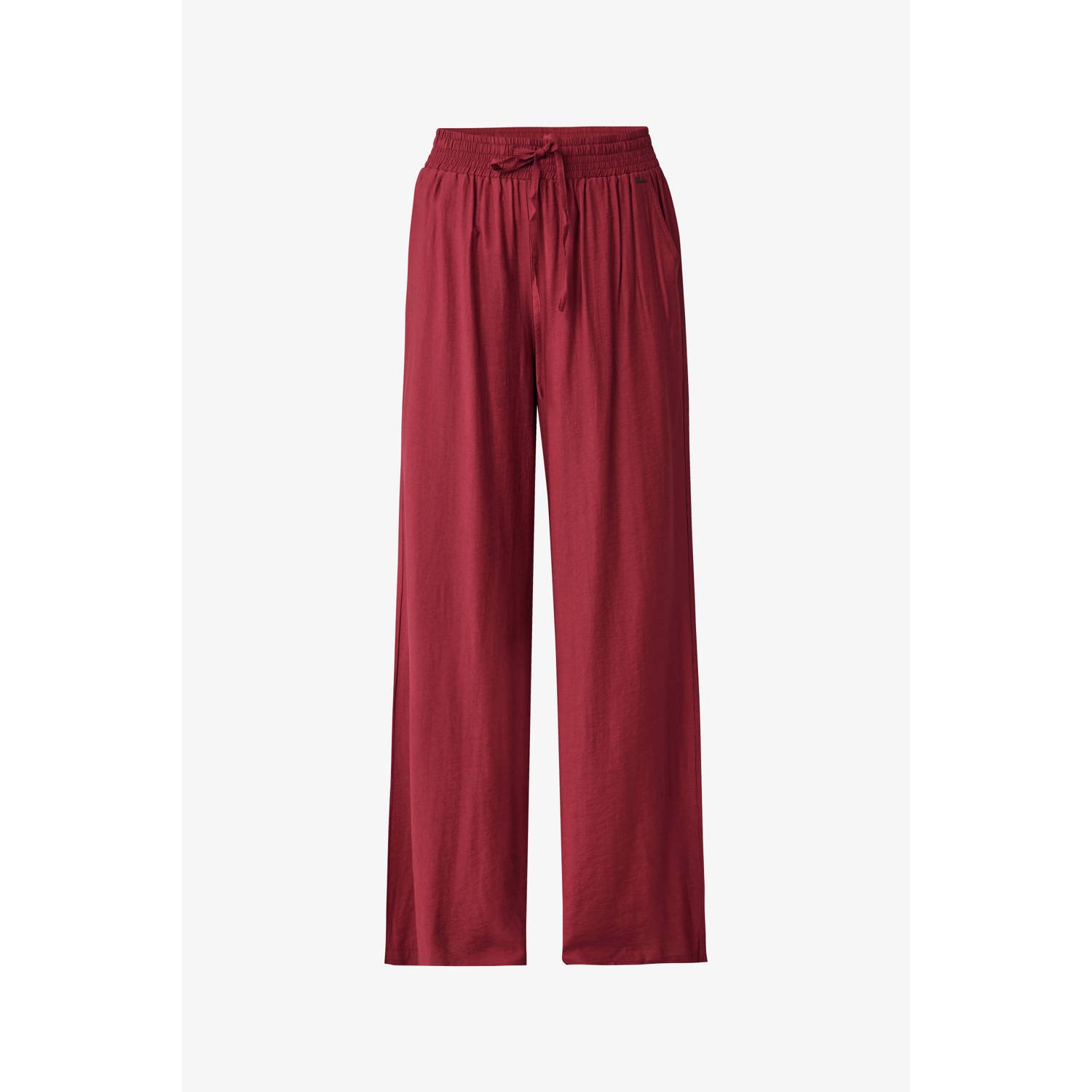 Mexx loose fit broek donkerrood