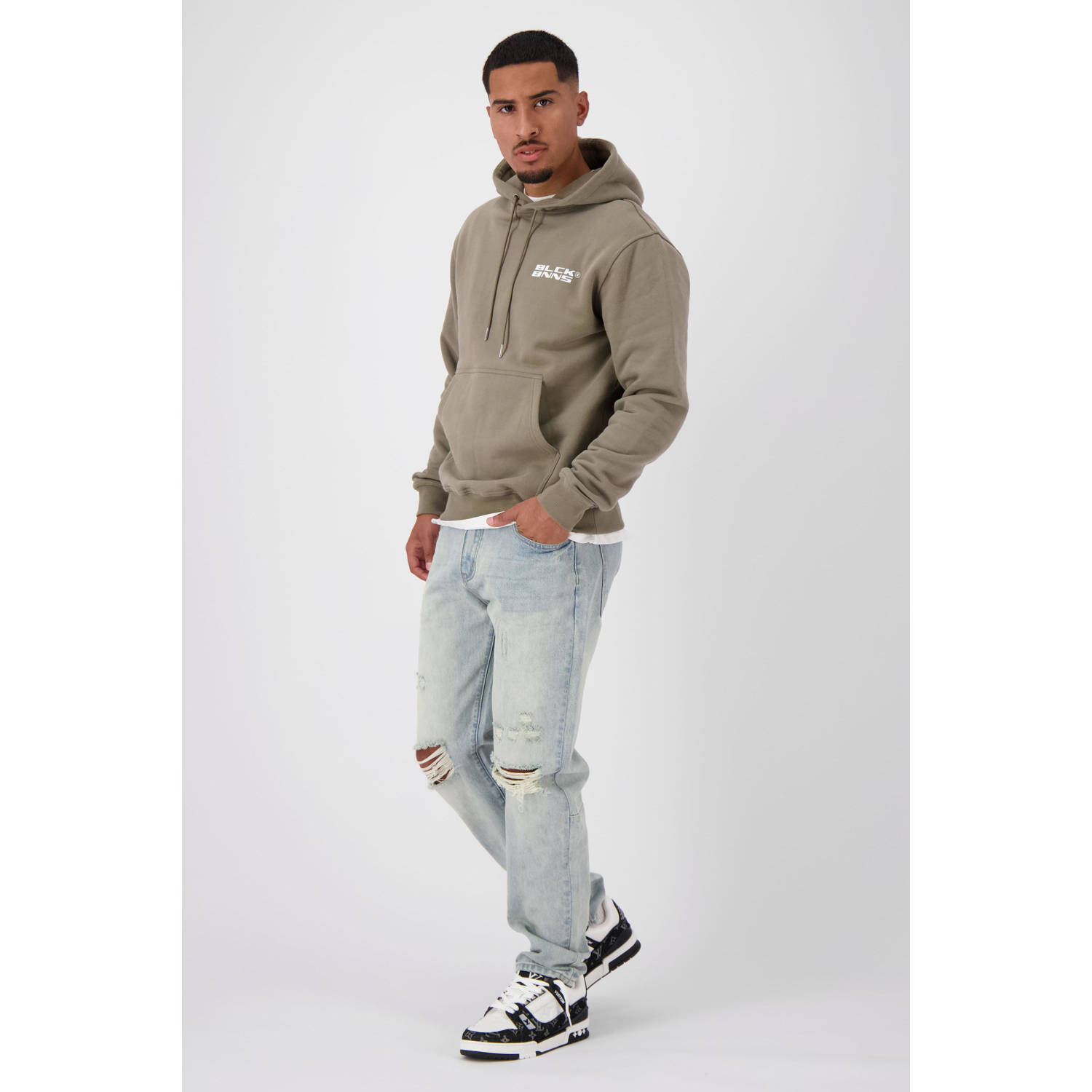 BLACK BANANAS hoodie groen