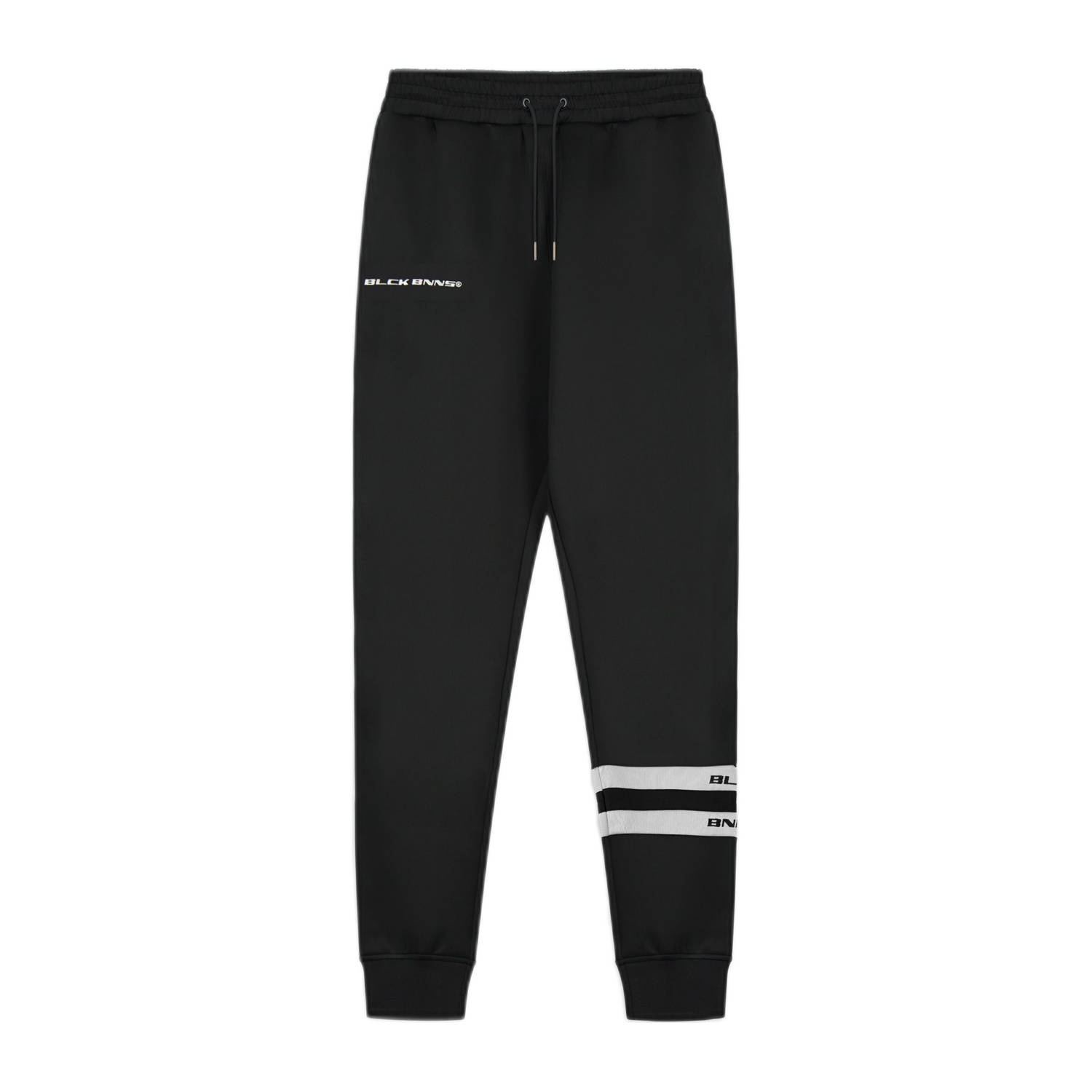 BLACK BANANAS regular fit joggingbroek CHARGE met logo zwart