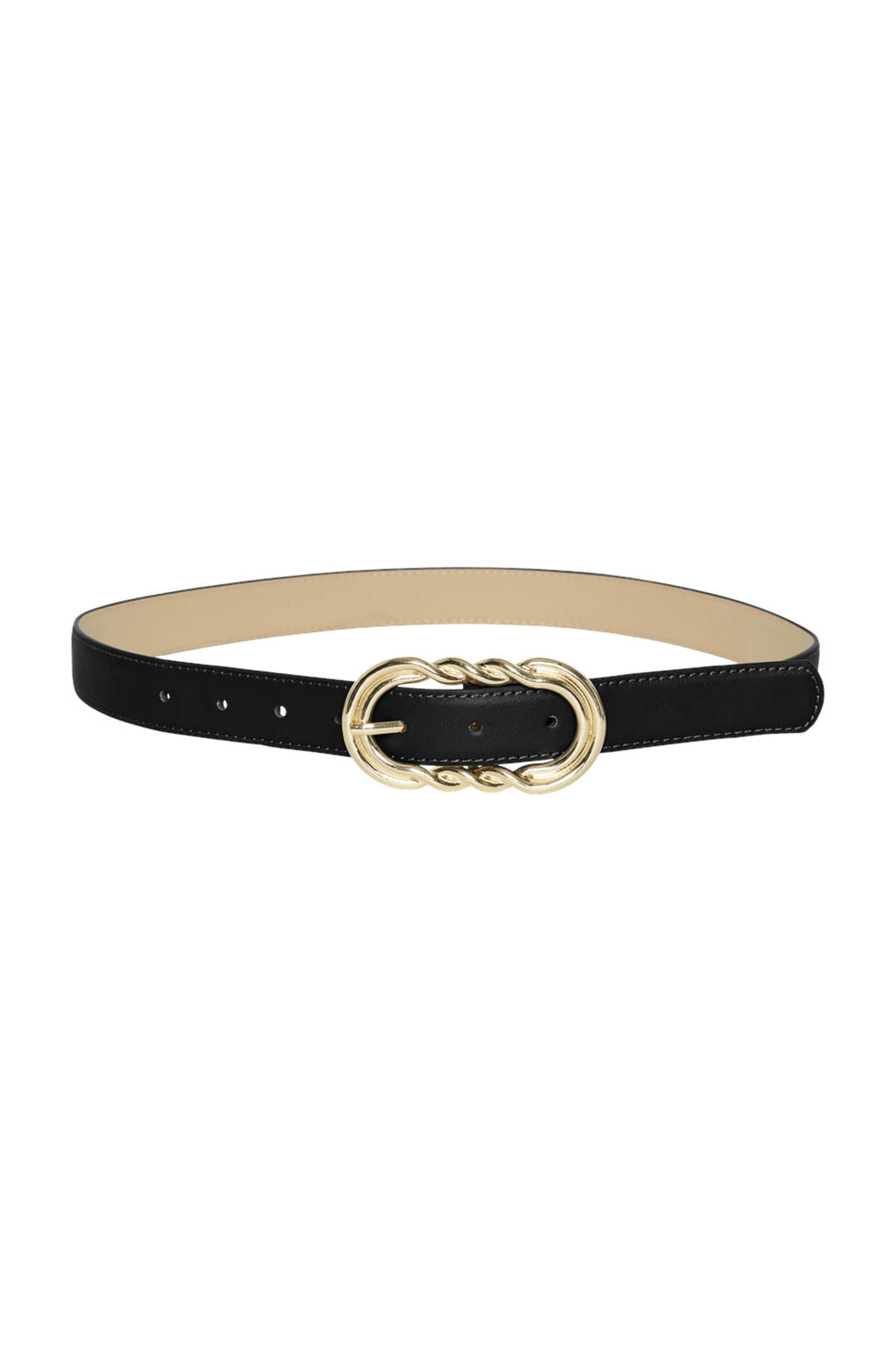 PIECES Curve riem PCMIO zwart