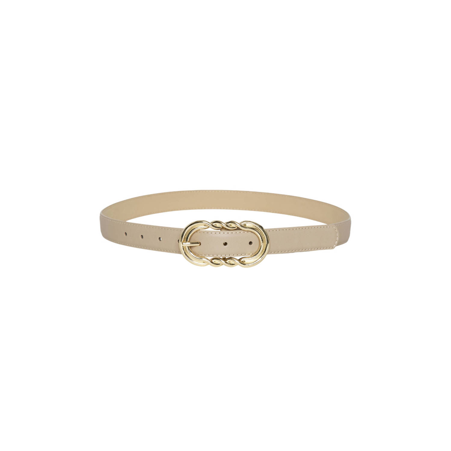 PIECES Curve riem PCMIO beige