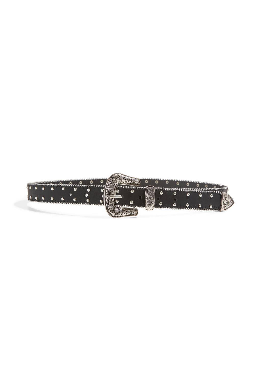 PIECES Curve riem PCKINSANA zwart