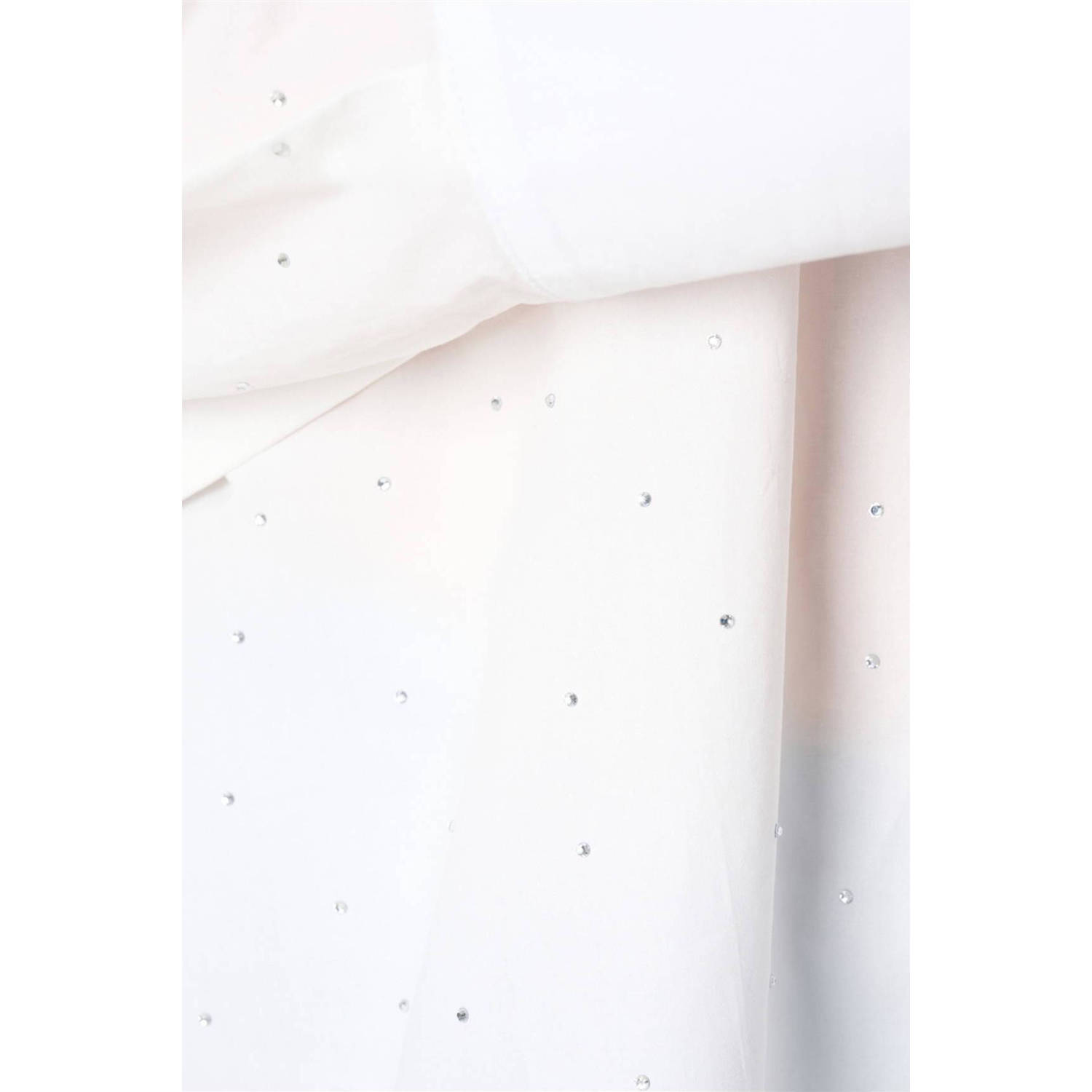 Shoeby blouse met glitters wit