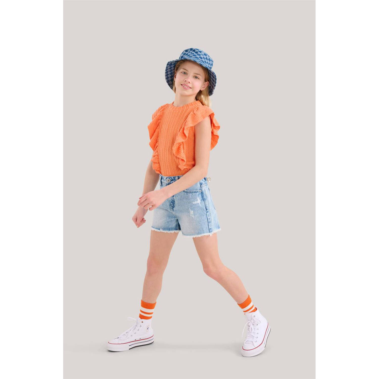 Shoeby T-shirt oranje