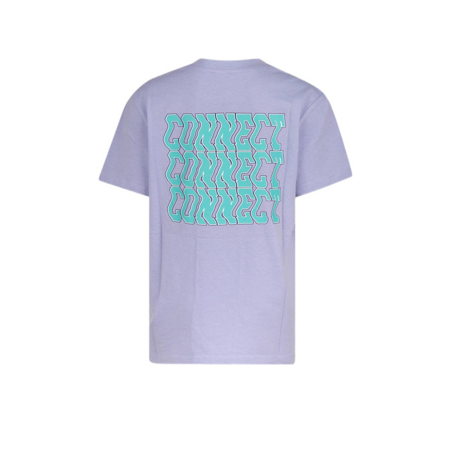 Shoeby T-shirt met backprint lichtpaars