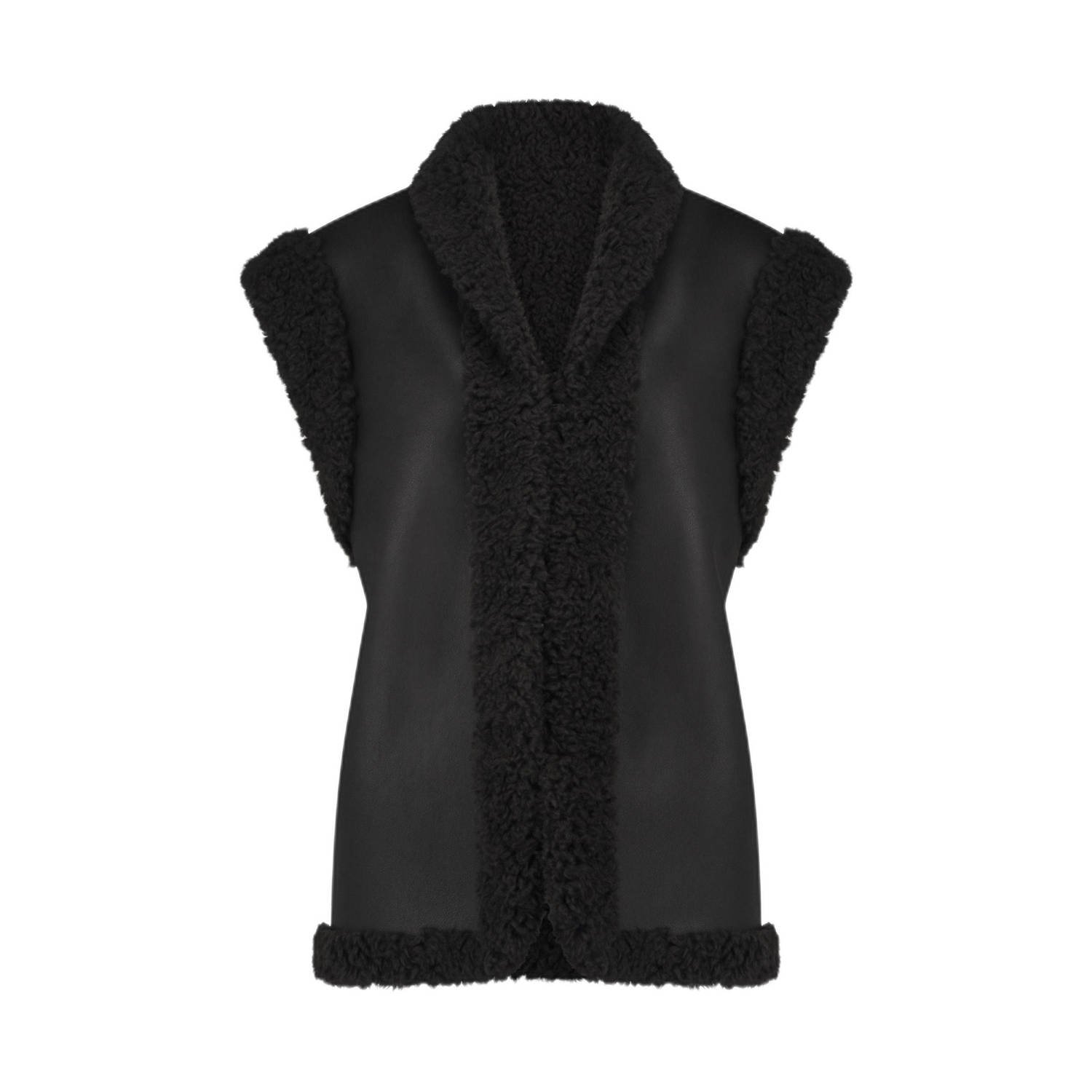 Studio AR by ARMA reversible gilet Nerine zwart