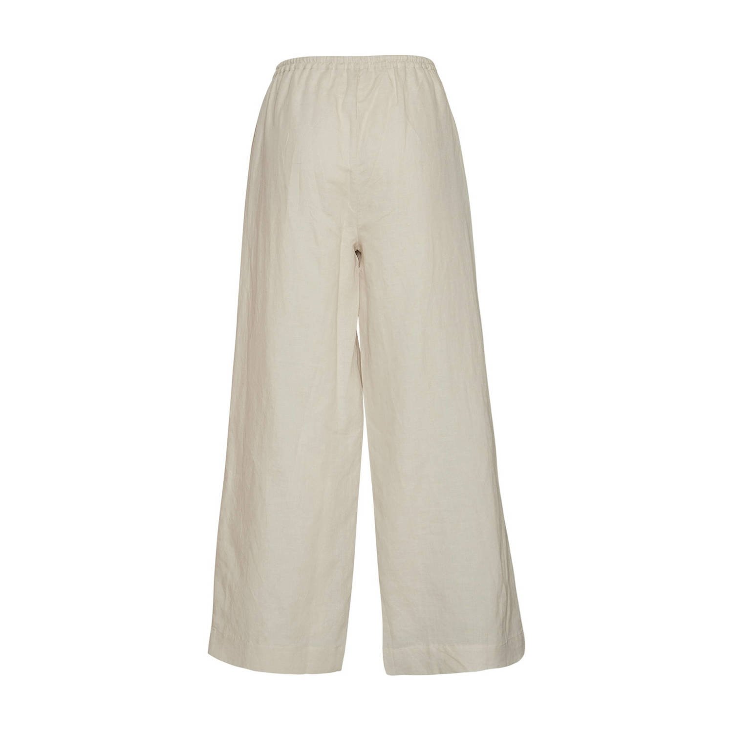 MSCH Copenhagen wide leg broek beige