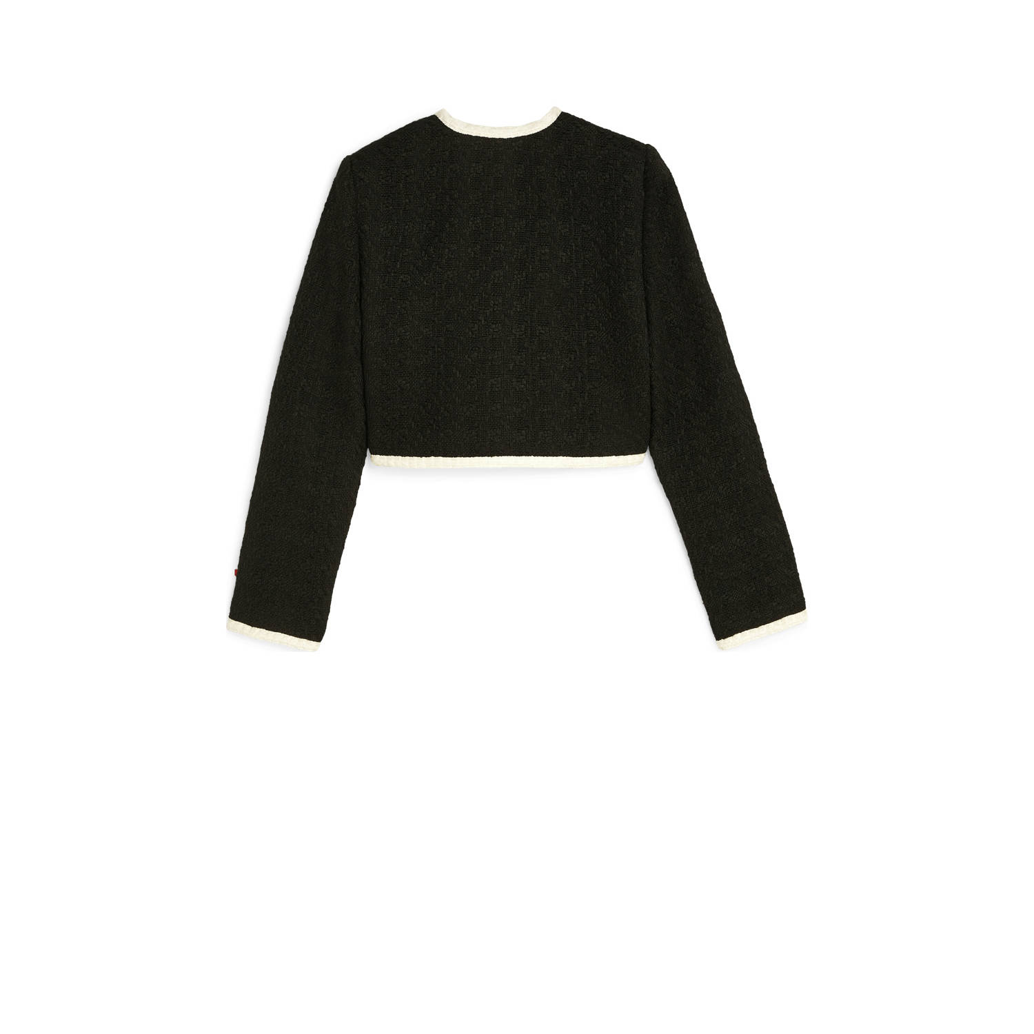 JOSH V cropped blazer Monica zwart wit
