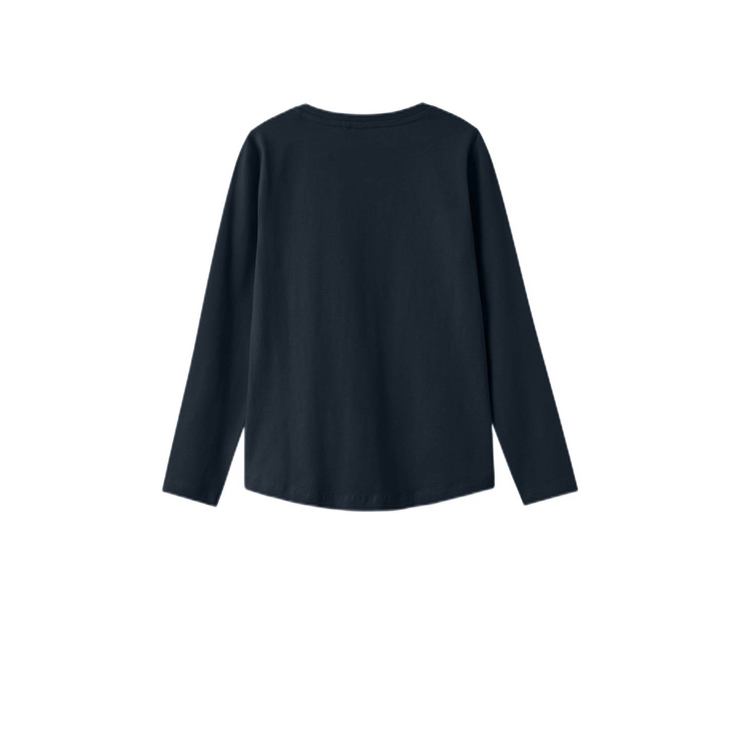 NAME IT KIDS longsleeve NKFVIX met printopdruk donkerblauw