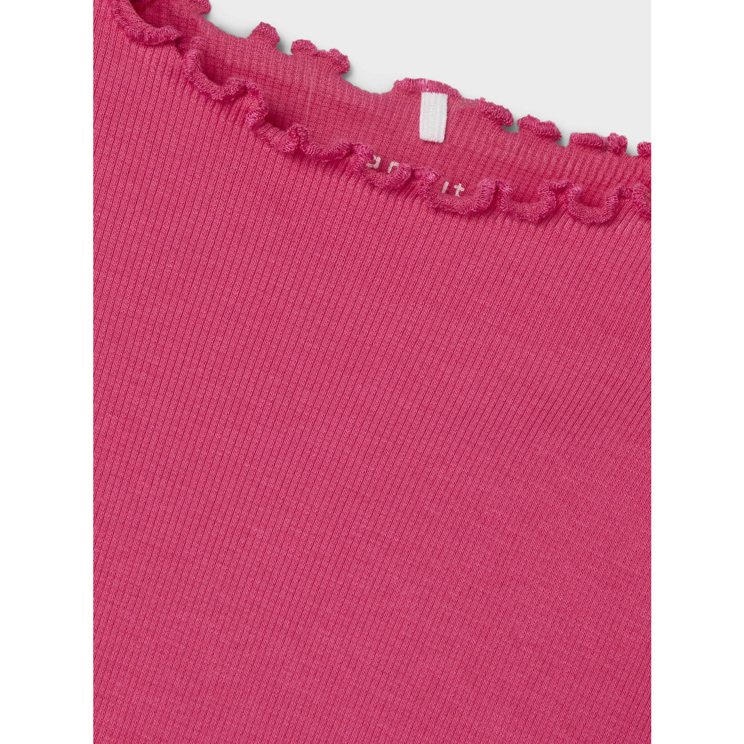NAME IT MINI longsleeve NMFLARIANA met all over print fuchsia