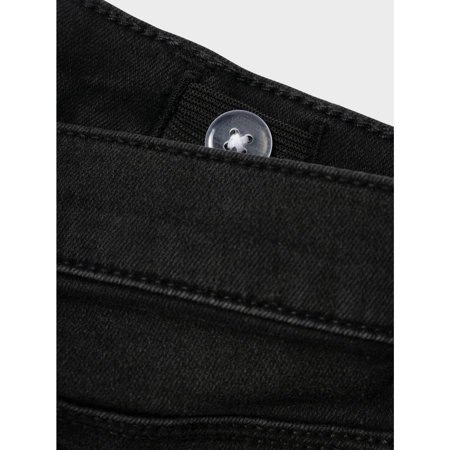 NAME IT KIDS bootcut skinny jeans NMFPOLLY black denim