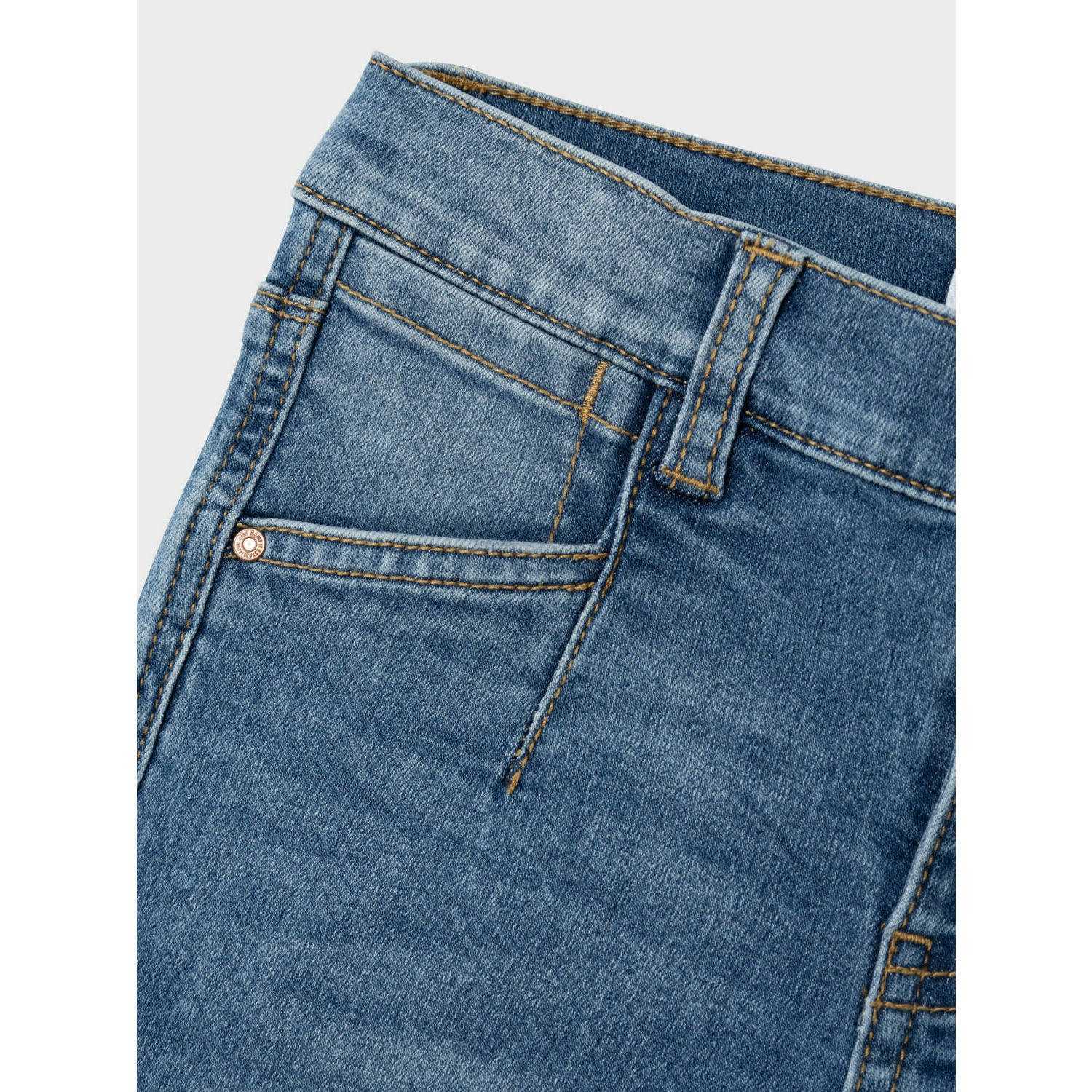 NAME IT KIDS bootcut jeans NMFPOLLY medium blue denim