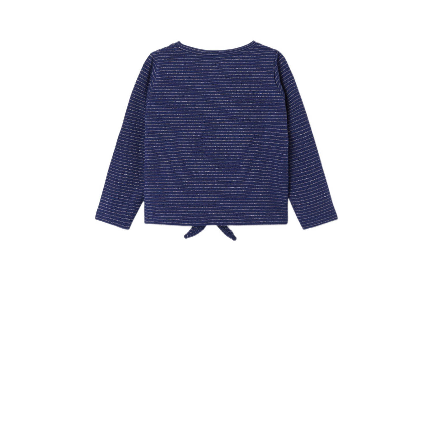 NAME IT MINI longsleeve NMFLARIANA met all over print donkerblauw