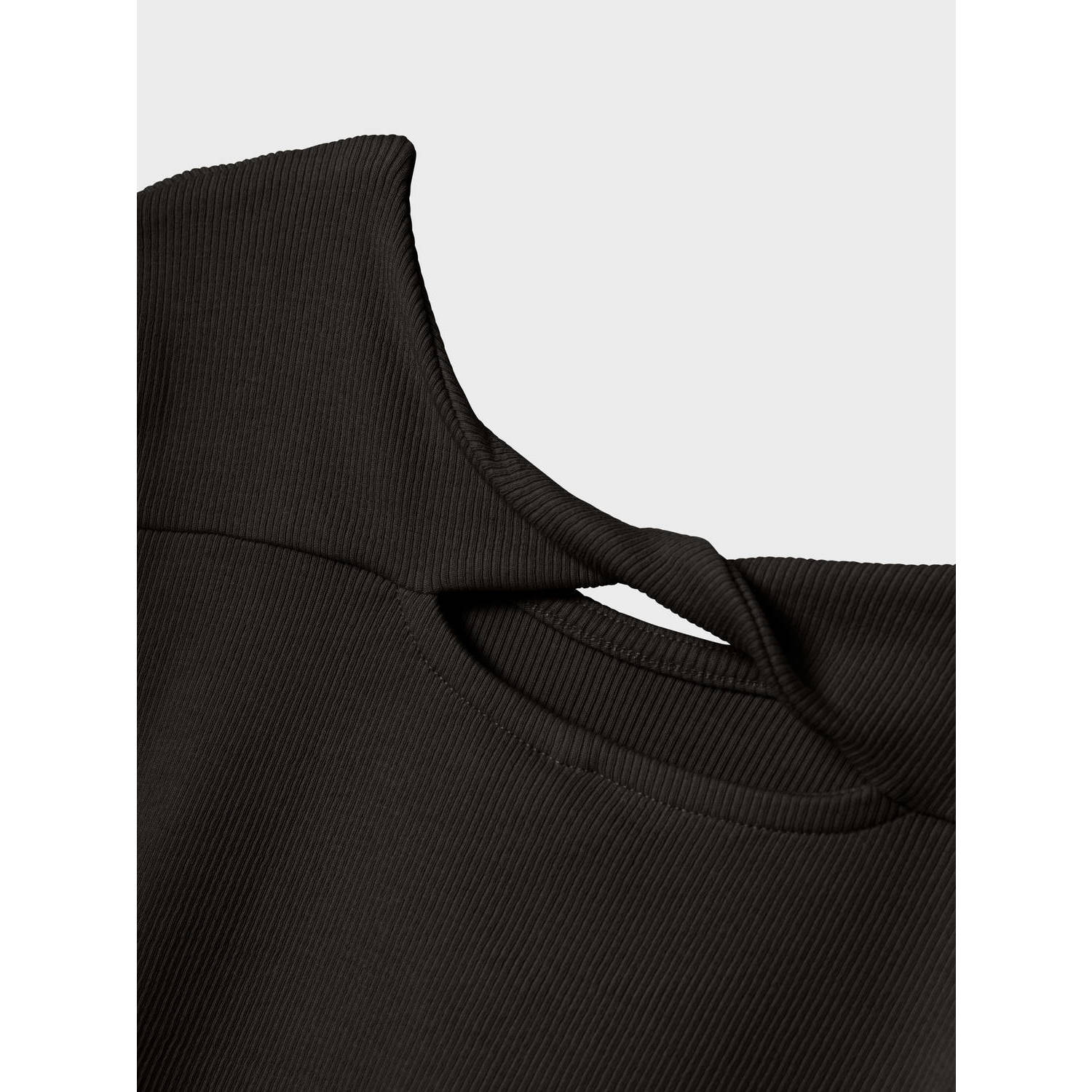 NAME IT KIDS longsleeve NKFLUTINE zwart