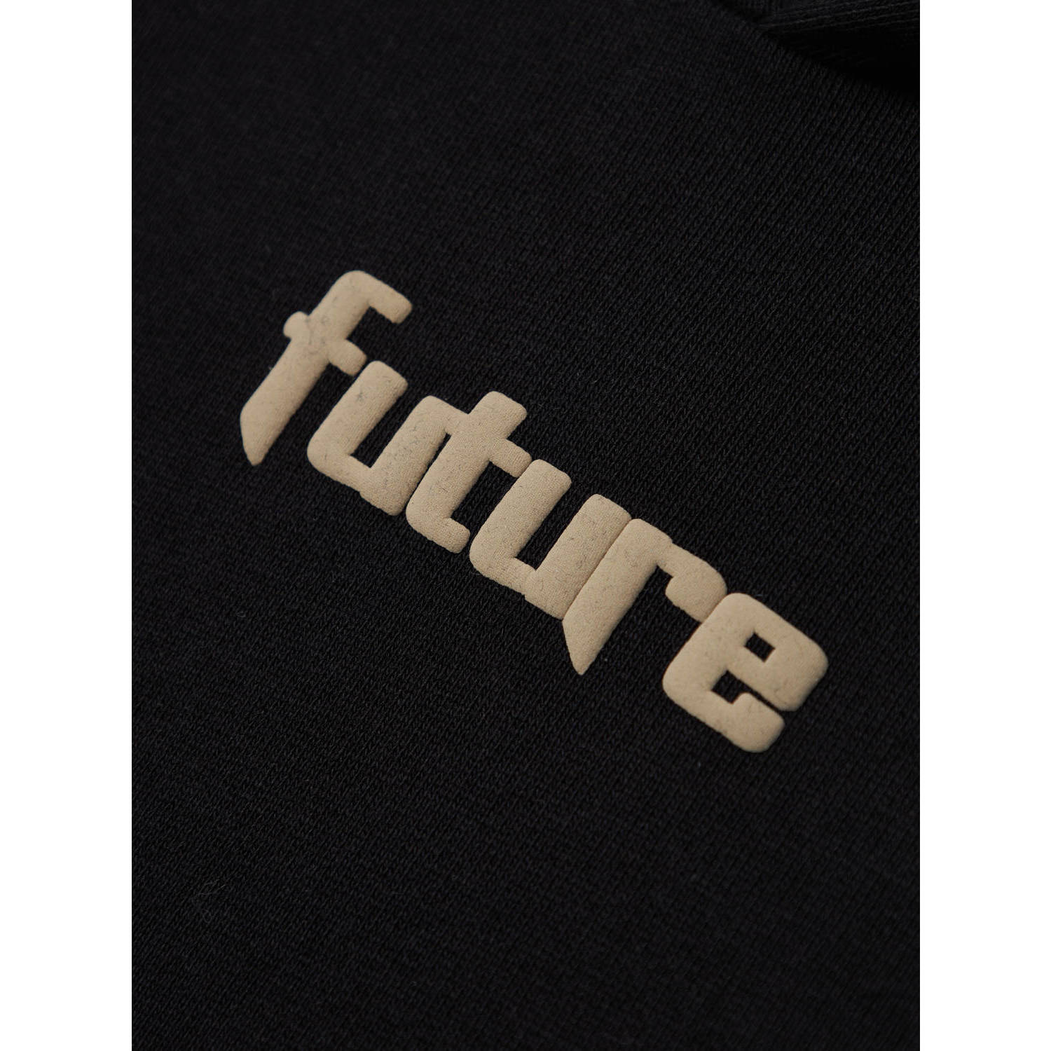 NAME IT KIDS hoodie NKMLATIAS met backprint zwart