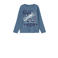NAME IT KIDS longsleeve NKMVAGNO met printopdruk middenblauw