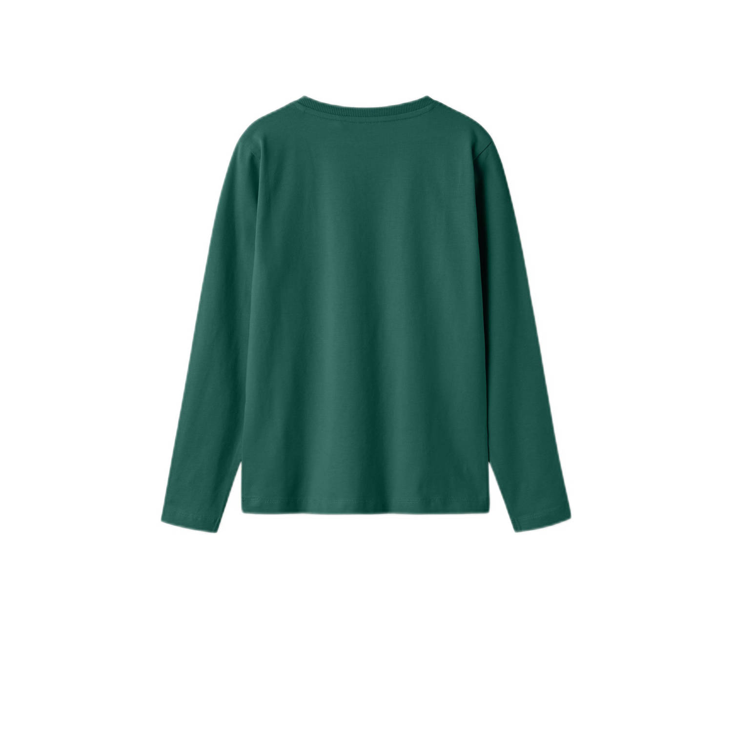 NAME IT KIDS longsleeve NKMVUX met printopdruk groen